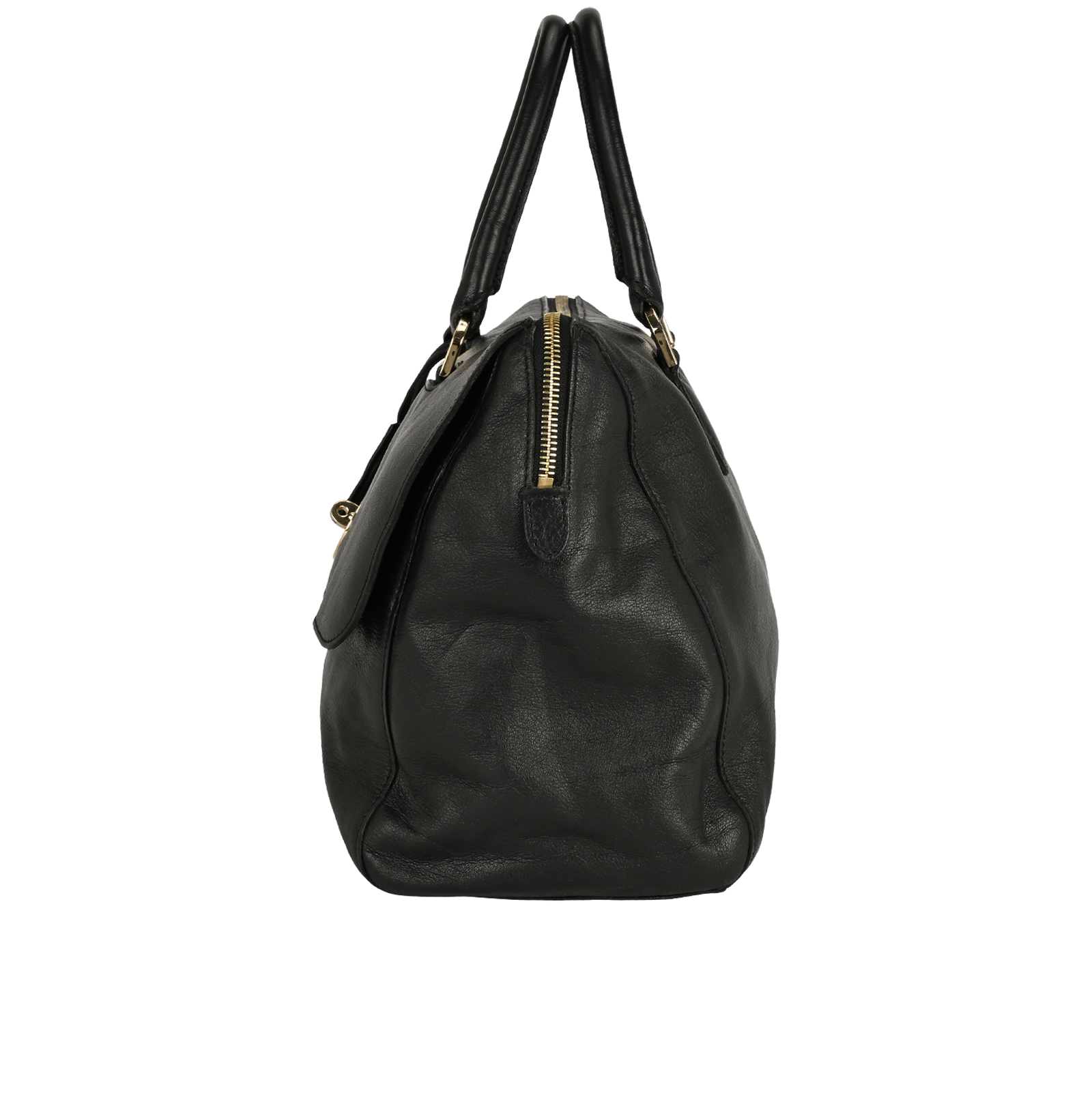 Del Rey, &pound;250, Handbags, Black, Leather, Bottom view